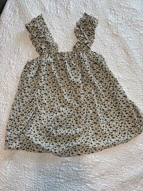 Pretty Garden Ruffle Flowy Top